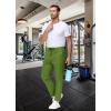 image29quot34quot36quot Inseam Mens Sweatpants with Zipper Pockets Men Joggers Running Workout Athletic Gym Track Tall Pants11army Green