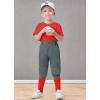 image2T3T4T5T6T Youth Toddler Boys Baseball Pants  Kids Gilrs Tee Ball Softball Football Pants with Belt Loop UPF5004dark Grey