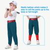 image2T3T4T5T6T Youth Toddler Boys Baseball Pants  Kids Gilrs Tee Ball Softball Football Pants with Belt Loop UPF5005navy Blue