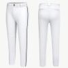 image2T3T4T5T6T Youth Toddler Boys Baseball Pants  Kids Gilrs Tee Ball Softball Football Pants with Belt Loop UPF5006white Piped