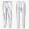 image2T3T4T5T6T Youth Toddler Boys Baseball Pants  Kids Gilrs Tee Ball Softball Football Pants with Belt Loop UPF5008stripedblack