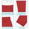 image2T3T4T5T6T Youth Toddler Boys Baseball Pants  Kids Gilrs Tee Ball Softball Football Pants with Belt Loop UPF5009dark Red