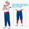 image2T3T4T5T6T Youth Toddler Boys Baseball Pants  Kids Gilrs Tee Ball Softball Football Pants with Belt Loop UPF5013royal Blue