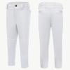 image2T7Years Toddler Baseball Pants  Youth Kids Tee Ball Pants with Belt Loops Little Grils Softball Knicker Pants UPF5001white