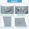image2T7Years Toddler Baseball Pants  Youth Kids Tee Ball Pants with Belt Loops Little Grils Softball Knicker Pants UPF5007gray Piped Black