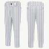 image2T7Years Toddler Baseball Pants  Youth Kids Tee Ball Pants with Belt Loops Little Grils Softball Knicker Pants UPF5008stripedblack