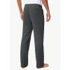 imageMens 30quot 34quot 36quot Cotton Yoga Sweatpants  Athletic Casual Lounge Open Bottom Straight Leg Loose Pants Zipper PocketsDark Grey