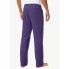 imageMens 30quot 34quot 36quot Cotton Yoga Sweatpants  Athletic Casual Lounge Open Bottom Straight Leg Loose Pants Zipper PocketsPurple