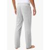 imageMens 30quot 34quot 36quot Cotton Yoga Sweatpants  Athletic Casual Lounge Open Bottom Straight Leg Loose Pants Zipper PocketsWhite Grey