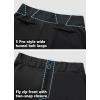 imageYouth Girls Utility Softball Pants  Low Rise 34 Length Knicker Style Tapered Leg Kids Baseball Pants DualLayer KneeBlack