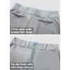 imageYouth Girls Utility Softball Pants  Low Rise 34 Length Knicker Style Tapered Leg Kids Baseball Pants DualLayer KneeLight Grey