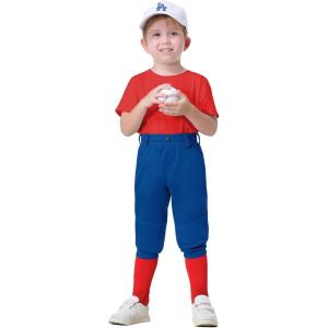 image2T3T4T5T6T Youth Toddler Boys Baseball Pants  Kids Gilrs Tee Ball Softball Football Pants with Belt Loop UPF5013royal Blue