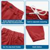 image2T3T4T5T to Youth Toddler Boys Knicker Baseball Pants Kids Gilrs Softball Tball Tee Ball Pant Belt Loops Side PipedRed