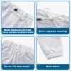 image2T3T4T5T to Youth Toddler Boys Knicker Baseball Pants Kids Gilrs Softball Tball Tee Ball Pant Belt Loops Side PipedWhiteBlack Piped