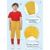 image2T3T4T5T to Youth Toddler Boys Knicker Baseball Pants Kids Gilrs Softball Tball Tee Ball Pant Belt Loops Side PipedYellow