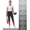 imageWomens Adult Utility Tweeners Softball Pants  Woman Low Rise 34 Tapered Leg Track Pants DualLayer Knee Youth Girls02black