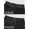 imageWomens Adult Utility Tweeners Softball Pants  Woman Low Rise 34 Tapered Leg Track Pants DualLayer Knee Youth Girls2 Packblack