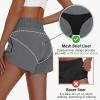 imageWomens High Waisted Athletic Shorts 4quot High Rise Running Workout Gym Quick Dry Tummy Control Short with Zipper Pockets02grey