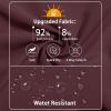 imageWomens High Waisted Athletic Shorts 4quot High Rise Running Workout Gym Quick Dry Tummy Control Short with Zipper PocketsMaroon