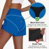 imageWomens High Waisted Athletic Shorts 4quot High Rise Running Workout Gym Quick Dry Tummy Control Short with Zipper PocketsRoyal Blue