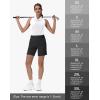 image5quot7quot Womens Golf Shorts Stretch Quick Dry Lightweight Comfy Short for Women Summer Casual Athletic Hiking TravelBlack