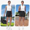 image5quot7quot Womens Golf Shorts Stretch Quick Dry Lightweight Comfy Short for Women Summer Casual Athletic Hiking TravelBlack