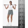 image5quot7quot Womens Golf Shorts Stretch Quick Dry Lightweight Comfy Short for Women Summer Casual Athletic Hiking TravelDark Grey
