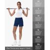 image5quot7quot Womens Golf Shorts Stretch Quick Dry Lightweight Comfy Short for Women Summer Casual Athletic Hiking TravelNavy