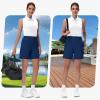 image5quot7quot Womens Golf Shorts Stretch Quick Dry Lightweight Comfy Short for Women Summer Casual Athletic Hiking TravelNavy