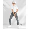 imageBoys Golf Pants Stretch Slim Fit Flat Front School Uniform Youth Chino Performance Khaki Dress Pant with Zipper PocketGrey