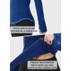 imageThermal Shirts for Women Winter Running  Fleece Lined Long Sleeve Warm Tops Cold Weather Gear Thumbholes Zipper PocketBlue