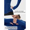 imageThermal Shirts for Women Winter Running  Fleece Lined Long Sleeve Warm Tops Cold Weather Gear Thumbholes Zipper PocketBlue