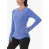 imageThermal Shirts for Women Winter Running  Fleece Lined Long Sleeve Warm Tops Cold Weather Gear Thumbholes Zipper PocketPurple