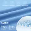 imageWomens Long Sleeve Golf Shirt Collared Polo Sun Protection Quick Dry Workout Athletic Running Tennis Hiking Lightweight TopsLight Blue