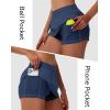 imageWomens Tennis Skirt Athletic Skort with Pockets Summer Running Workout Sports Golf Pickleball Skirts Lightweight Upf50Navy Blue