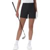 image5quot7quot Womens Golf Shorts Stretch Quick Dry Lightweight Comfy Short for Women Summer Casual Athletic Hiking TravelBlack