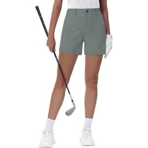 image5quot7quot Womens Golf Shorts Stretch Quick Dry Lightweight Comfy Short for Women Summer Casual Athletic Hiking TravelDark Grey