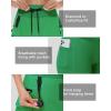 image20quot Womens Hiking Cargo Skorts Skirts with Zipper Pockets Knee Length Golf Tummy Control Quick Dry Long SkortGreen