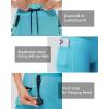 image20quot Womens Hiking Cargo Skorts Skirts with Zipper Pockets Knee Length Golf Tummy Control Quick Dry Long SkortLight Blue