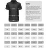 imageBoys Performance Polo Shirt  Golf Grid Short Sleeve Collar Shirts Youth Stretch Quick Dry Lightweight Athletic UPF50Black