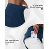 imageGolf Skirts Skorts for Women  5 Pockets High Waisted Tummy Control Stretch Athletic Tennis Skirt with Short Flat FrontNavy