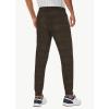 imageMens Golf Joggers Pants Belt Loops Slim Fit Stretchy Sweatpants Work Travel Dress Casual Tapered Pants Quick Dry UPF5010browncorduroy