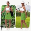 imageWomens 16quot 20quot Hiking Cargo Skort Skirt  High Waisted Golf Dressy Casual Workout Sport Skirt with Liner Quick DryArmy Green
