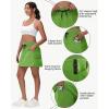 imageWomens 16quot 20quot Hiking Cargo Skort Skirt  High Waisted Golf Dressy Casual Workout Sport Skirt with Liner Quick DryArmy Green