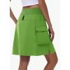 imageWomens 16quot 20quot Hiking Cargo Skort Skirt  High Waisted Golf Dressy Casual Workout Sport Skirt with Liner Quick DryArmy Green