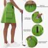 imageWomens 16quot 20quot Hiking Cargo Skort Skirt  High Waisted Golf Dressy Casual Workout Sport Skirt with Liner Quick DryArmy Green