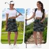imageWomens 16quot 20quot Hiking Cargo Skort Skirt  High Waisted Golf Dressy Casual Workout Sport Skirt with Liner Quick DryCamo