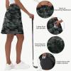 imageWomens 16quot 20quot Hiking Cargo Skort Skirt  High Waisted Golf Dressy Casual Workout Sport Skirt with Liner Quick DryCamo
