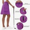 imageWomens 16quot 20quot Hiking Cargo Skort Skirt  High Waisted Golf Dressy Casual Workout Sport Skirt with Liner Quick DryDark Purple