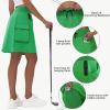imageWomens 16quot 20quot Hiking Cargo Skort Skirt  High Waisted Golf Dressy Casual Workout Sport Skirt with Liner Quick DryGreen